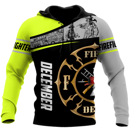 December Firefighter Hoodie For Men And Women MH28012124