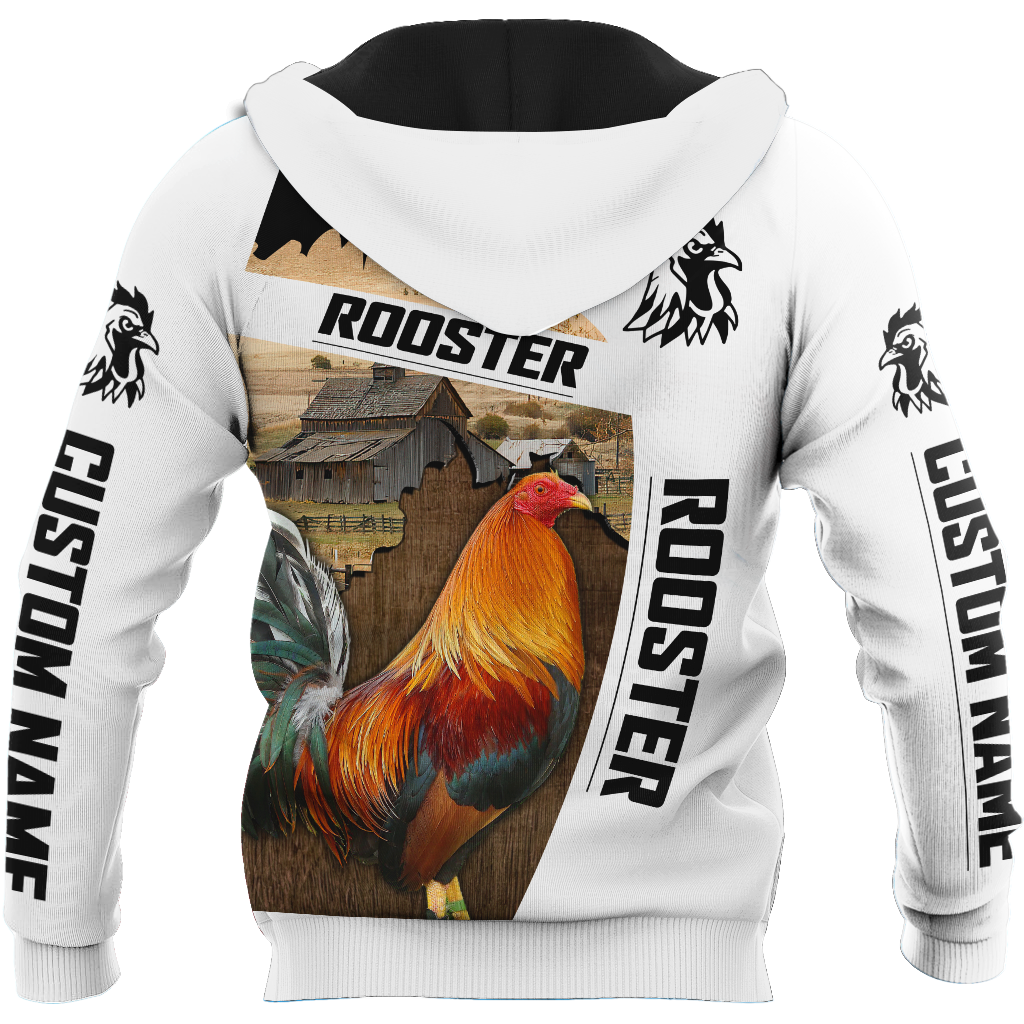 Personalized Rooster 3D Printed Unisex Shirts MH28042101.S1