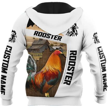 Personalized Rooster 3D Printed Unisex Shirts MH28042101.S1