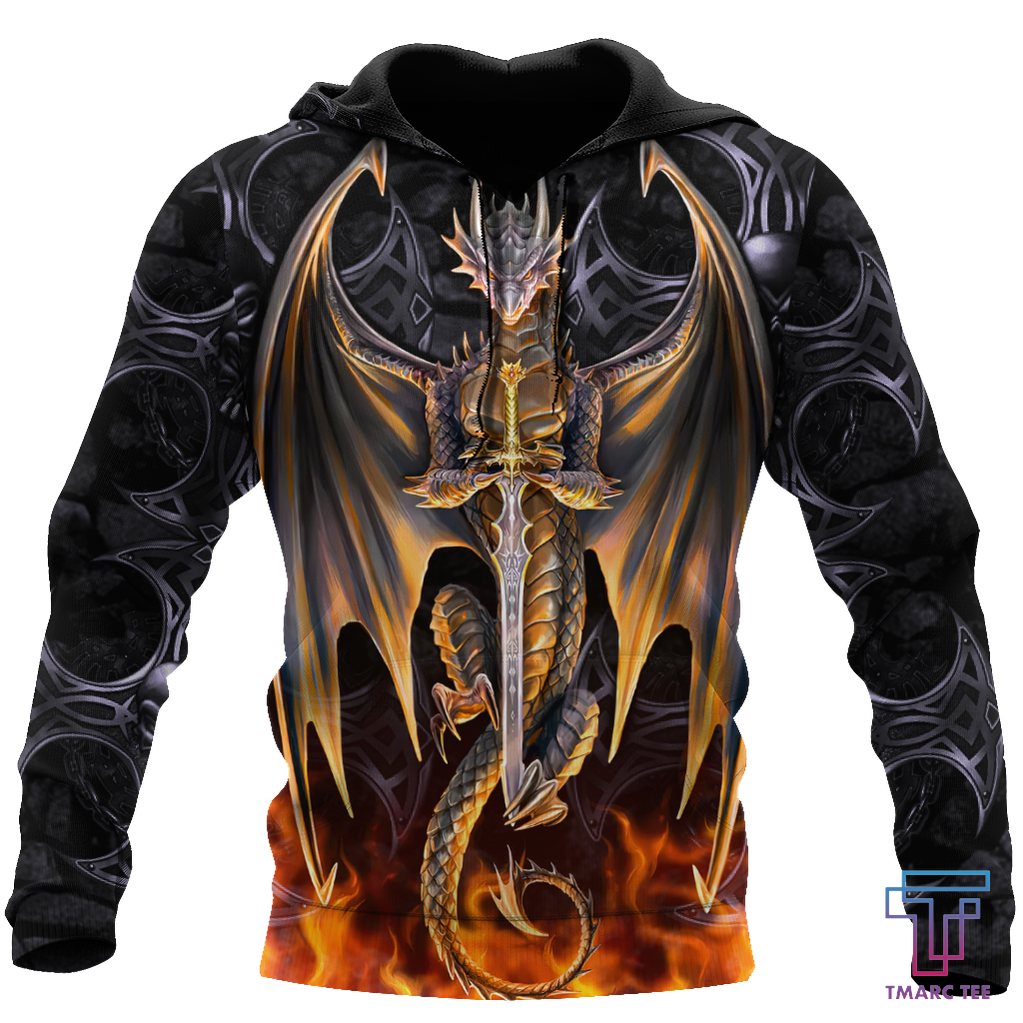 Dragon 3D All Over Printed Hoodie MH28062102