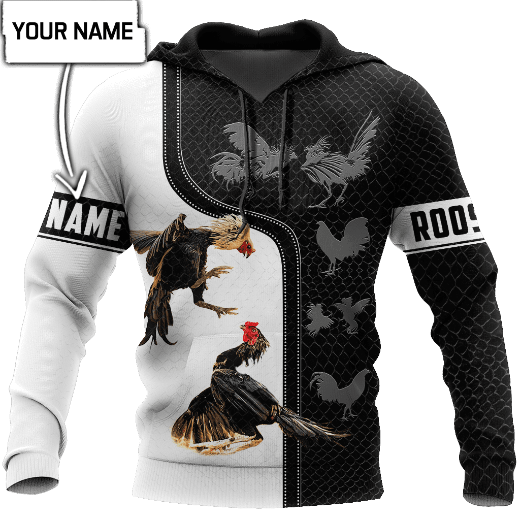 Personalized Rooster Fighting 3D Printed Unisex Shirts DD29042102