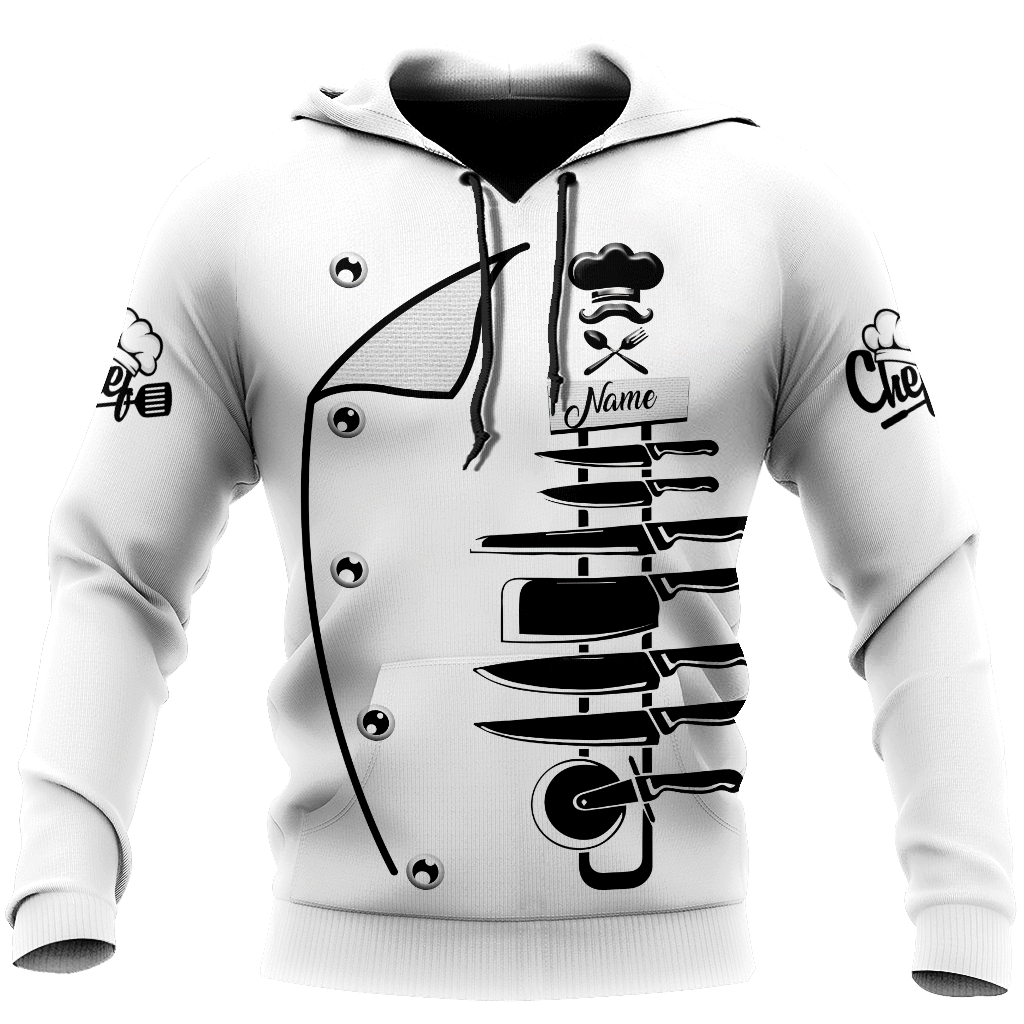 Custom Name Master Chef 3D All Over Printed Unisex Shirts