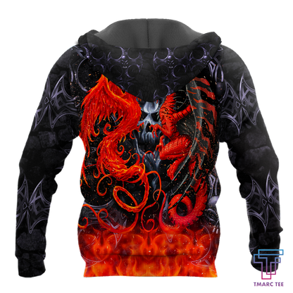 Dragon 3D All Over Printed Hoodie MH29062104