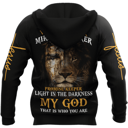 Jesus Christ Faith Over Fear 3D Printed Hoodie, T-Shirt for Men and Women