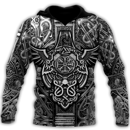 Viking All Over Printed Custom Name Unisex Shirts