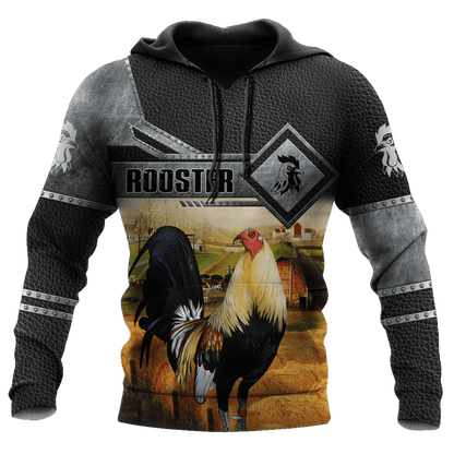 Rooster 3D Printed Unisex Shirts Pi31052103