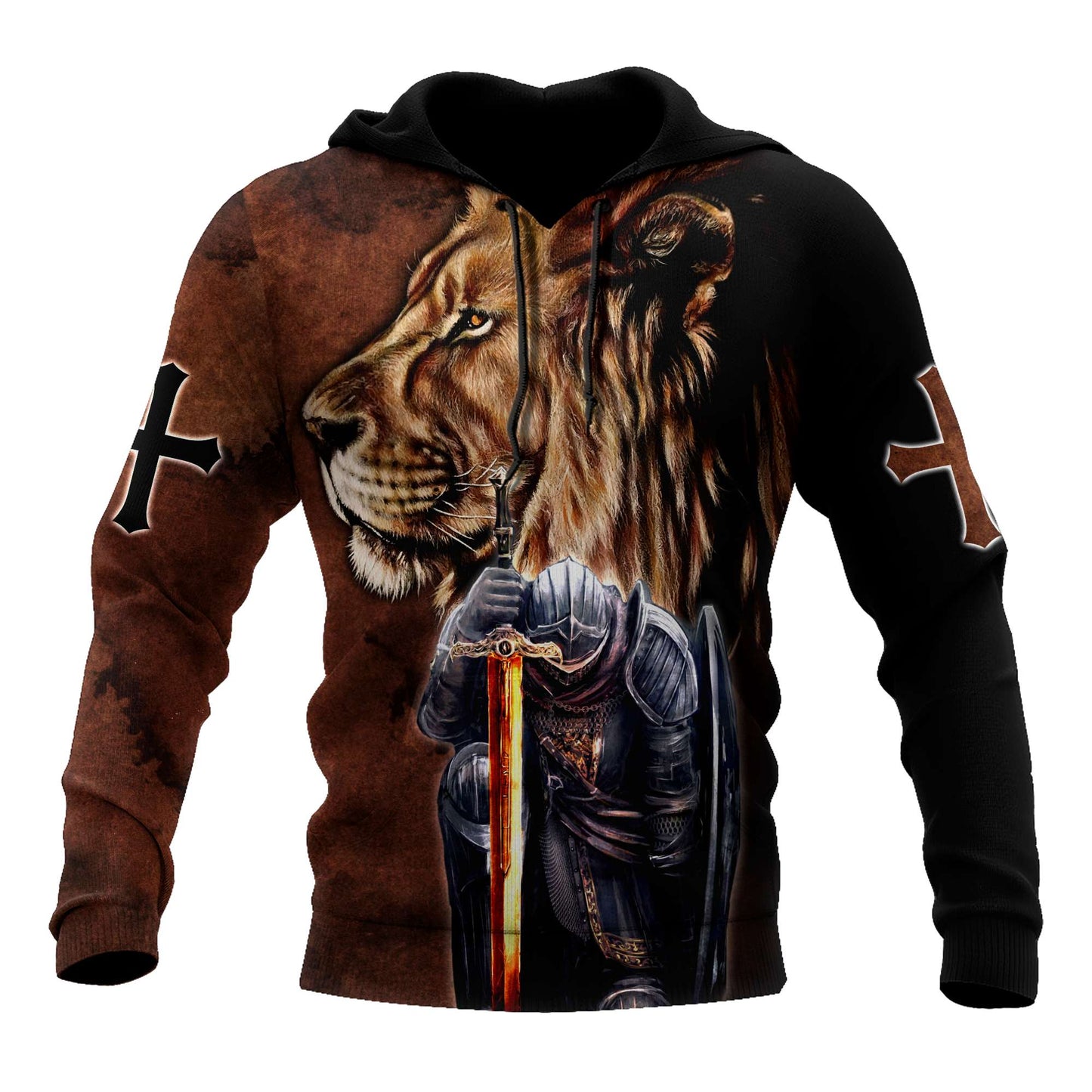 Knight of God - Christian - 3D All Over Printed Style for Men and Women