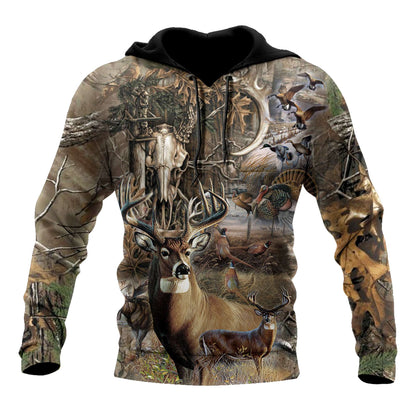 Hunting 3D Printed Unisex Shirts All About Hunting