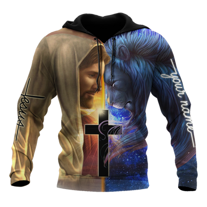 God and Lion - Christian - 3D All Over Printed Style for Men and Women