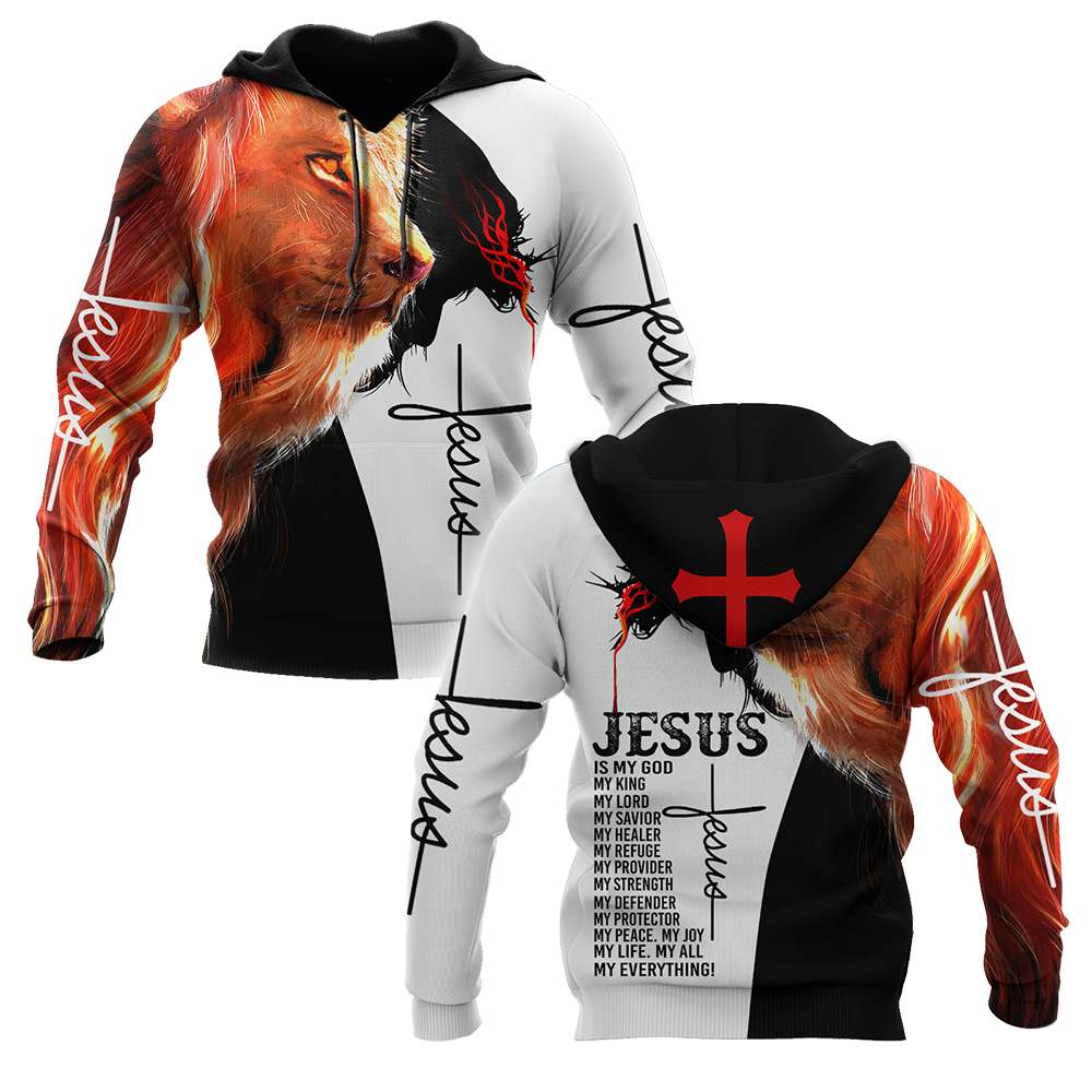 God and Lion - Christian - 3D All Over Printed Style for Men and Women