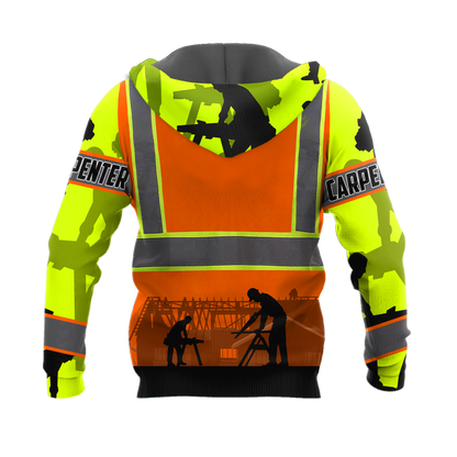 Personalized Name Carpenter 3D All Over Printed Unisex Safety Ver 4