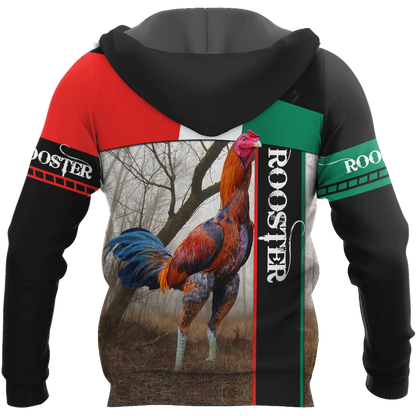 Personalized Rooster 3D Printed Unisex Shirts DA03062101