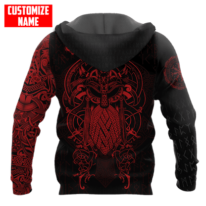 Premium Raven Of Odin Tattoo 3D All Over Printed Shirts