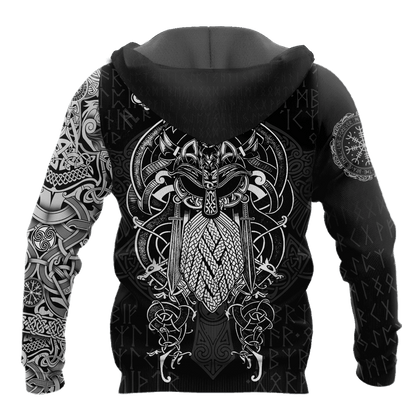Premium Raven Of Odin Tattoo 3D All Over Printed Shirts