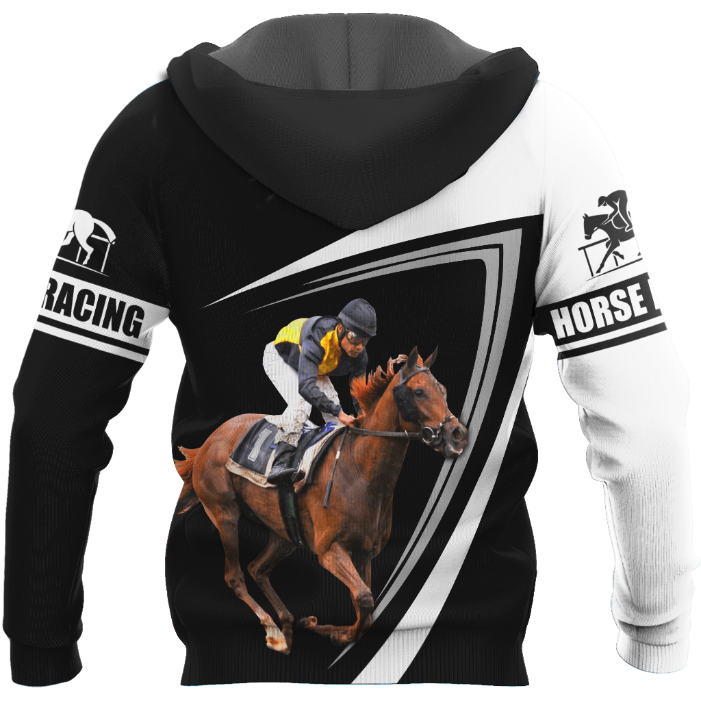 Personalized Name Horse Racing 3D All Over Printed Unisex Shirts