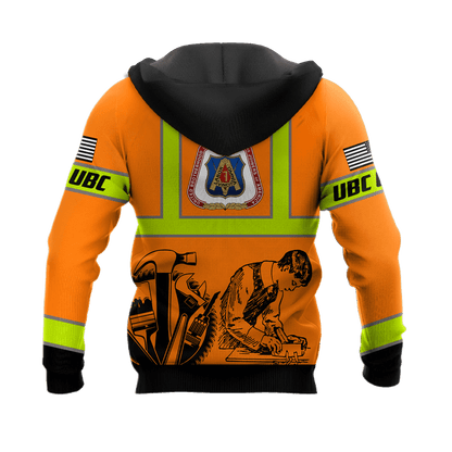 Premium United Brotherhood Of Carpenter And Joiners Of America 3D All Over Printed Unisex