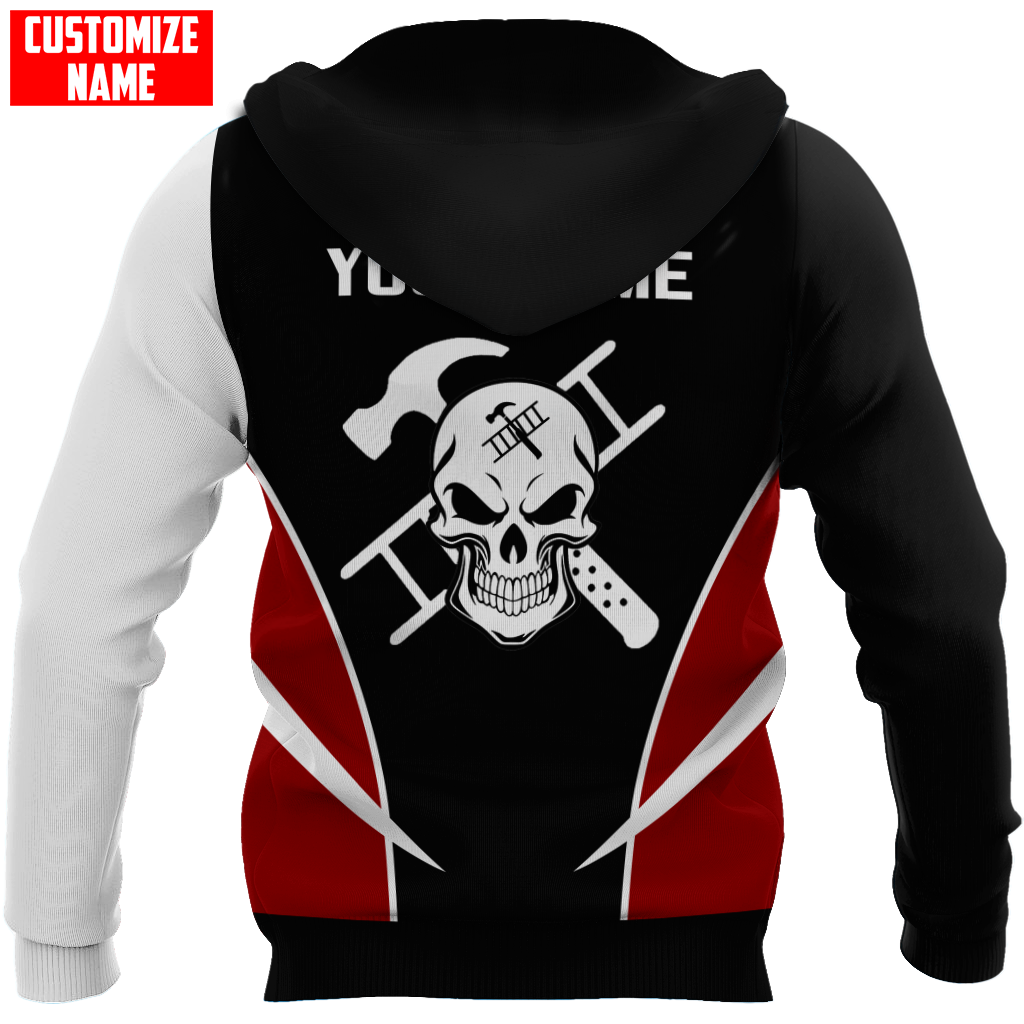 Premium 3D Printed Personalized Roofer Shirts MEI