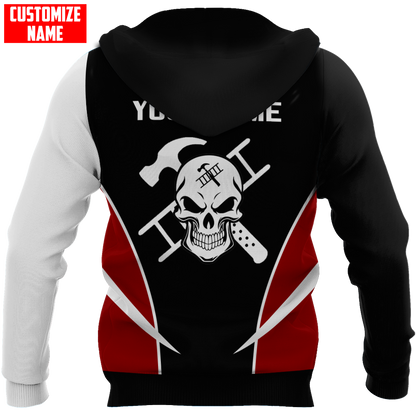 Premium 3D Printed Personalized Roofer Shirts MEI
