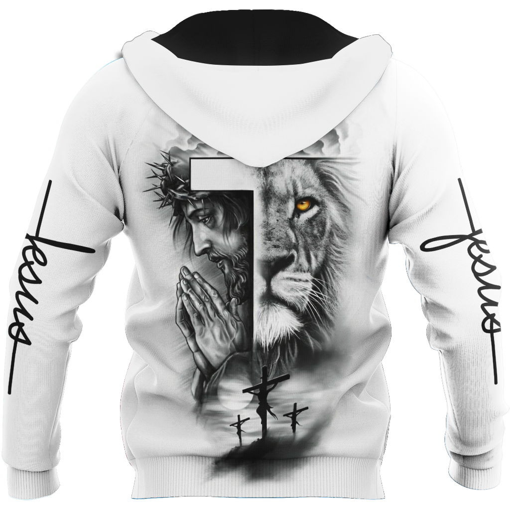 Lion God Tattoo Vibe - Christian - 3D All Over Printed Style for Men and Women