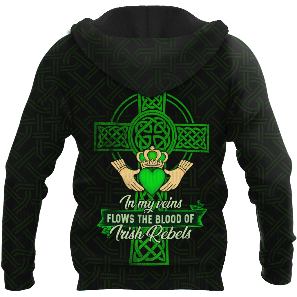 Irish Rebels 3D All Over Printed Shirts For Men and Women