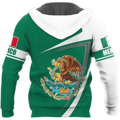 Persionalized Mexico 3D All Over Printed Unisex Shirts