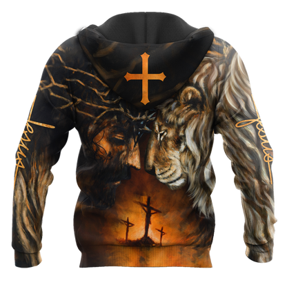 Christian Jesus Lion 3D All Over Printed Shirts