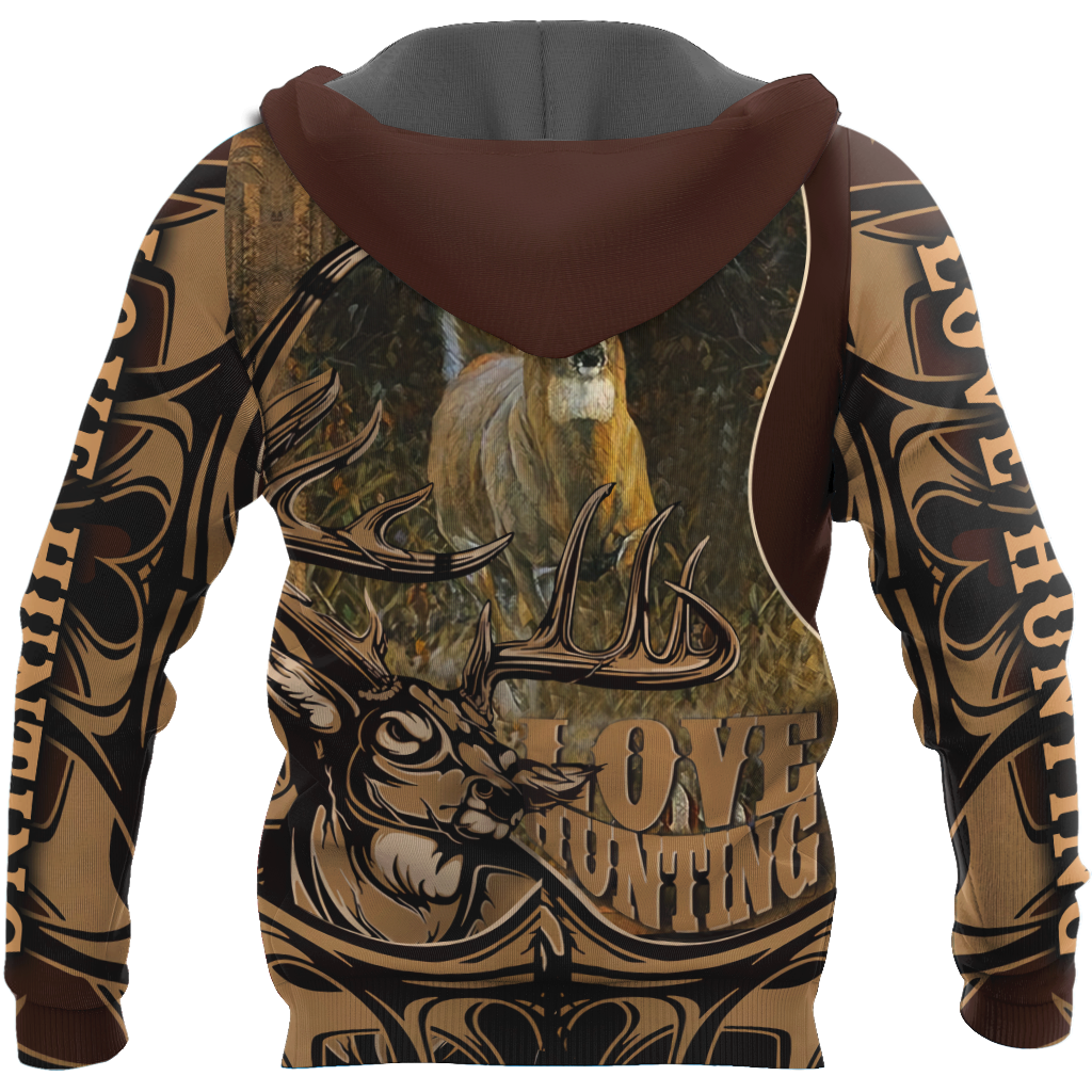 Deer Hunting 3D All Over Printed Shirts