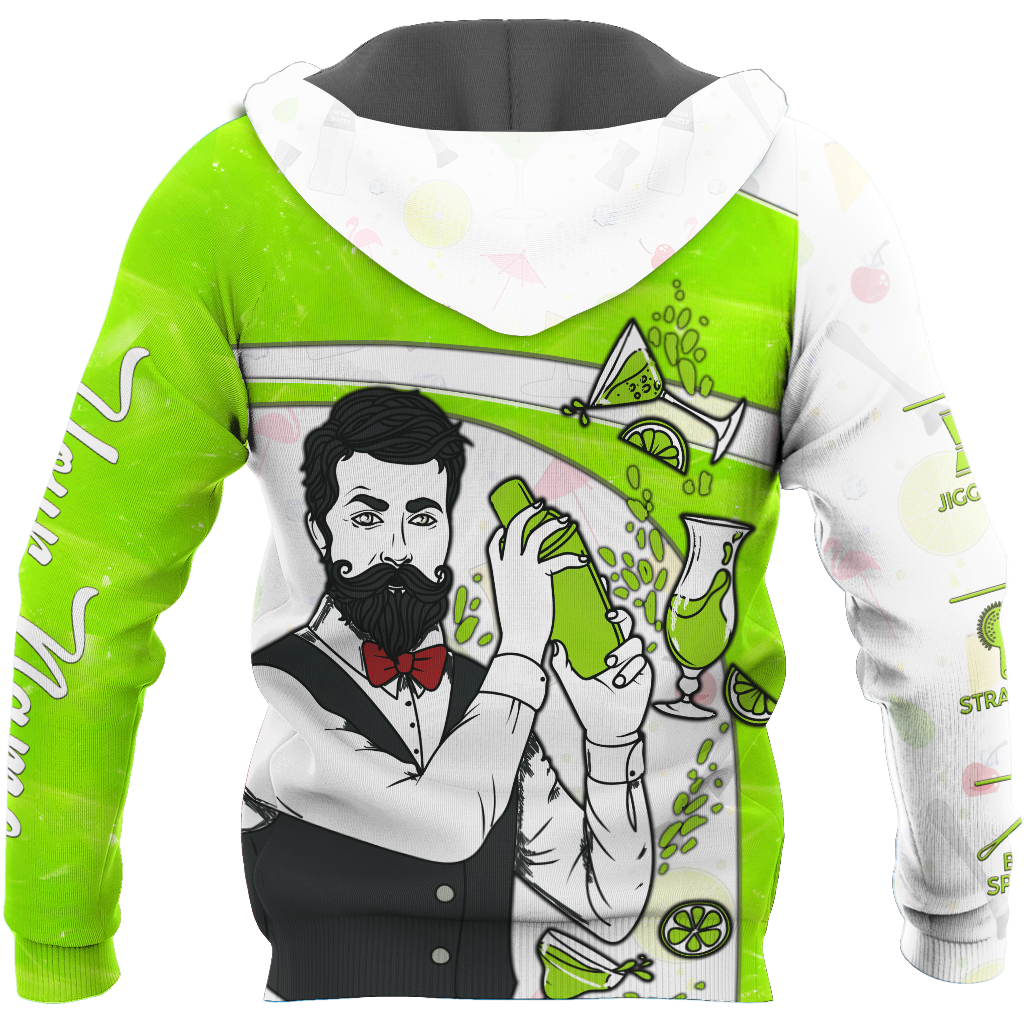 Customize 3D All Over Printed Bartender for men DA19052105
