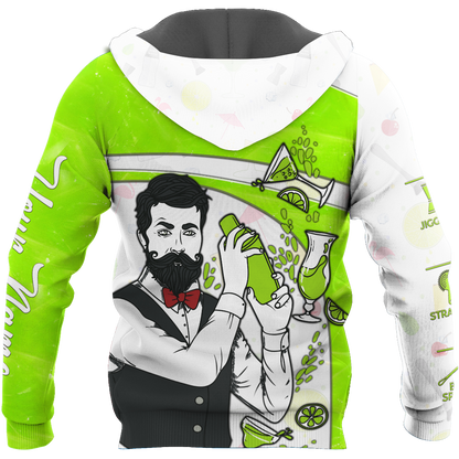 Customize 3D All Over Printed Bartender for men DA19052105