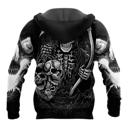 Tmarc Tee Skull 3D All Over Printed Unisex Shirts