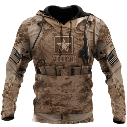US Army Veteran Camo 3D All Over Printed
