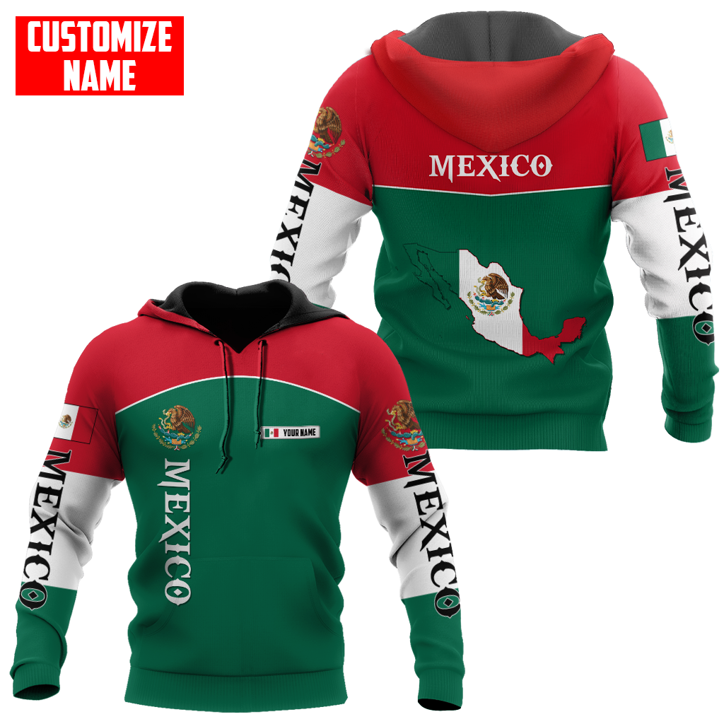 Persionalized Mexico 3D All Over Printed Unisex Shirts DQB26062102