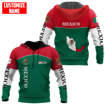 Persionalized Mexico 3D All Over Printed Unisex Shirts DQB26062102