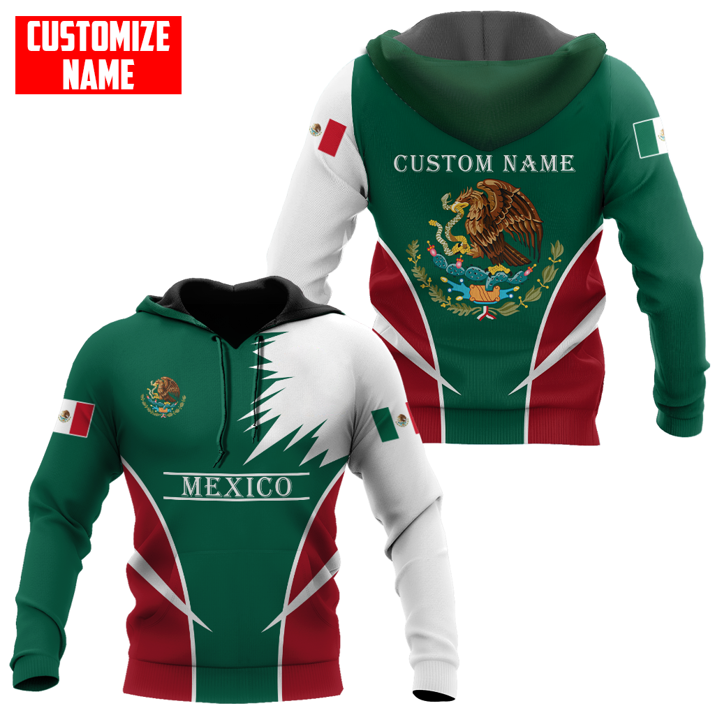 Personalized Name Mexico 3D All Over Printed Unisex Shirts DQB06072101