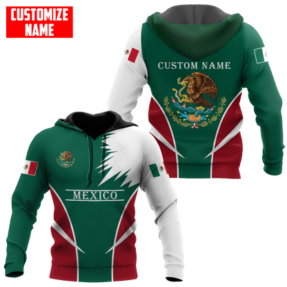 Personalized Name Mexico 3D All Over Printed Unisex Shirts DQB06072101