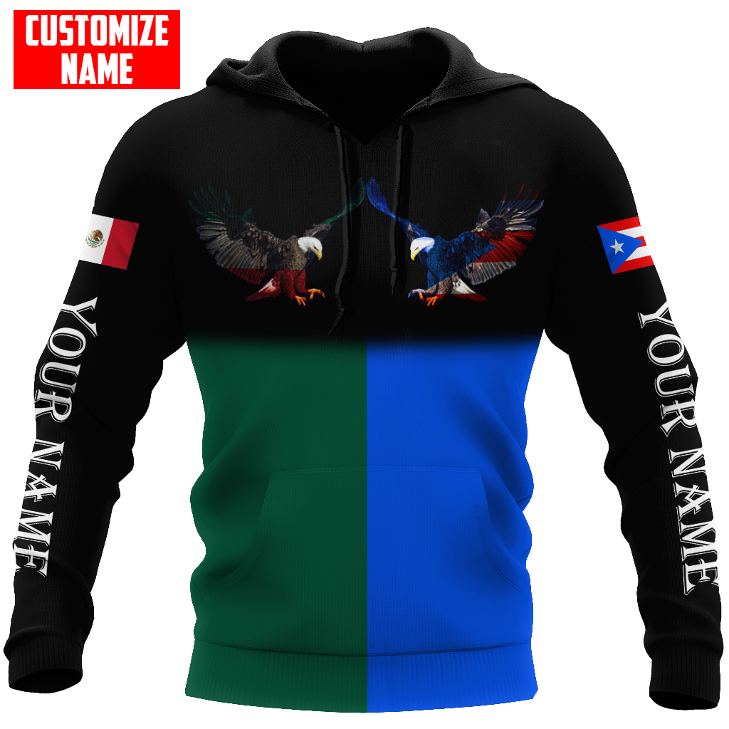 Persionalized Mexico 3D All Over Printed Unisex Shirts DQB23062103
