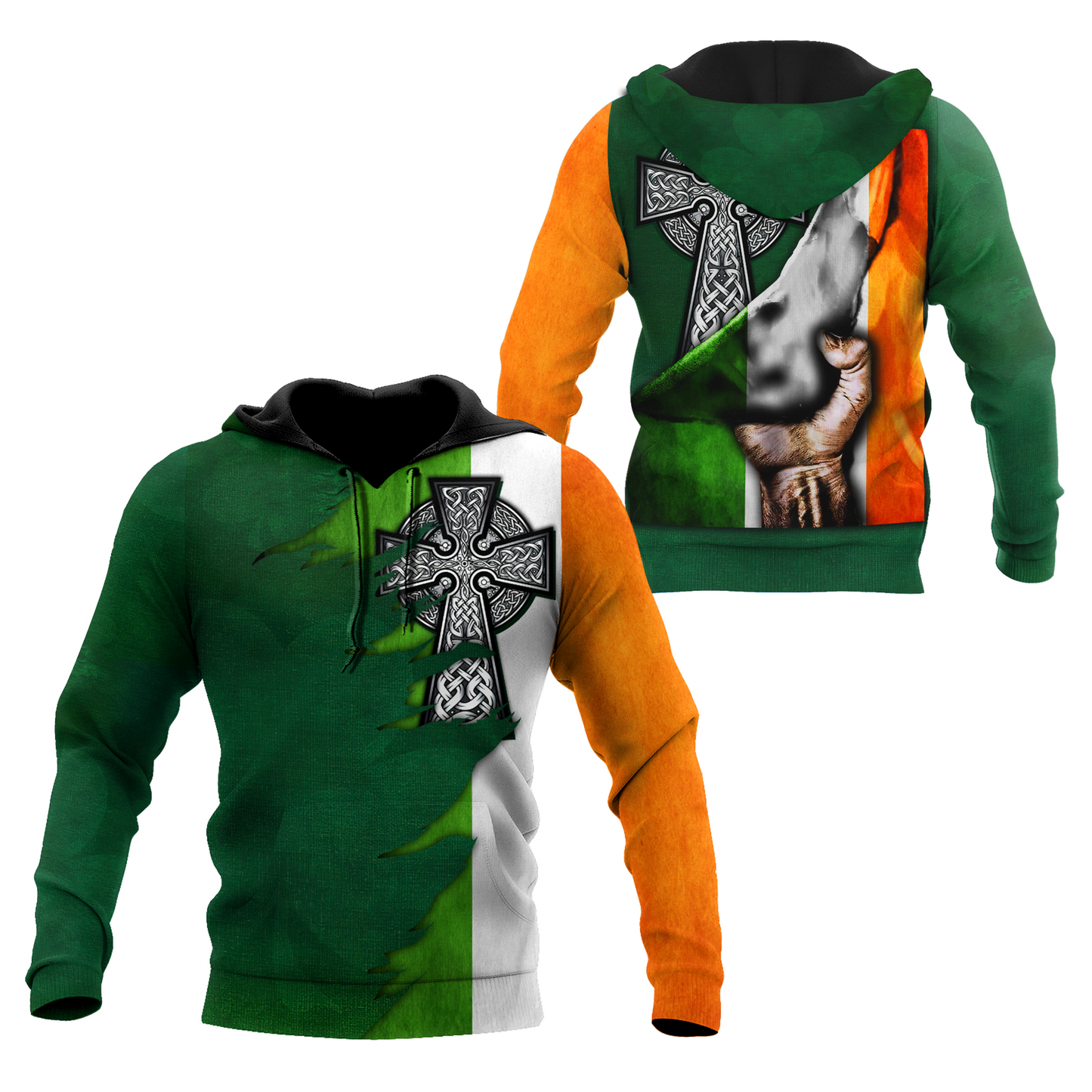 Irish 3D All Over Printed Shirts For Men and Women