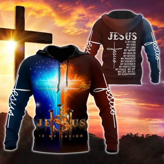 Premium Christian Jesus 3D All Over Printed Unisex Shirts - Amaze Style™-Apparel
