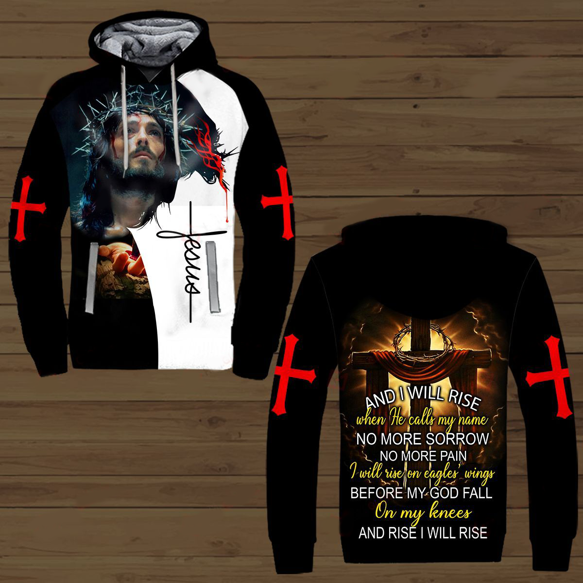 Jesus 3D All Over Printed Unisex Hoodie