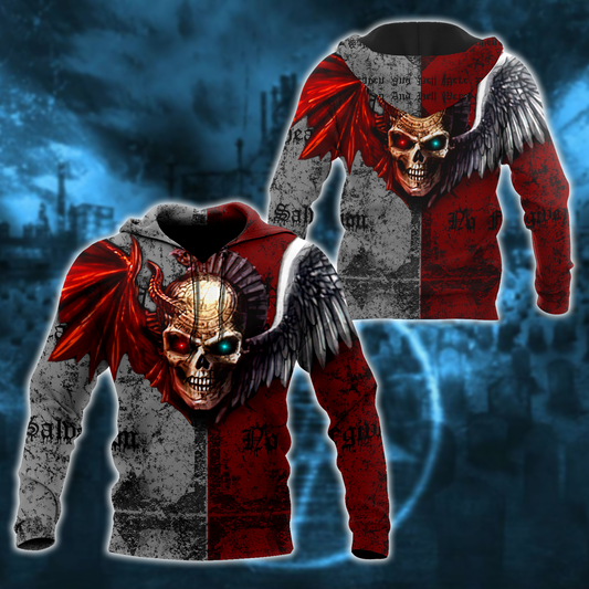 Skull Satanic Hoodie For Men And Women MH01022103