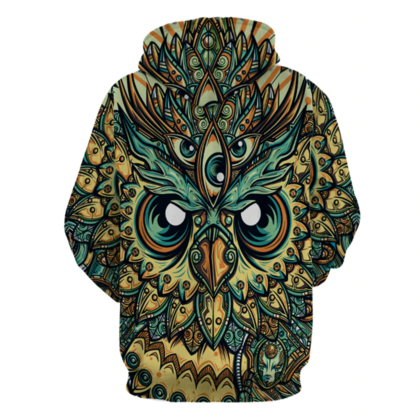 Premium Owl Unisex 3D All Over Printed Shirts