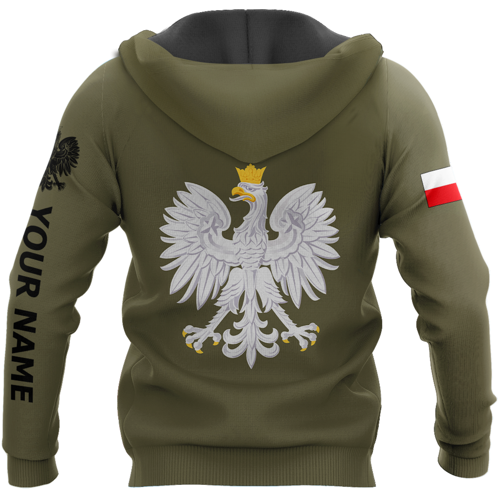 Personalized Polska 3D All Over Printed Unisex Hoodie