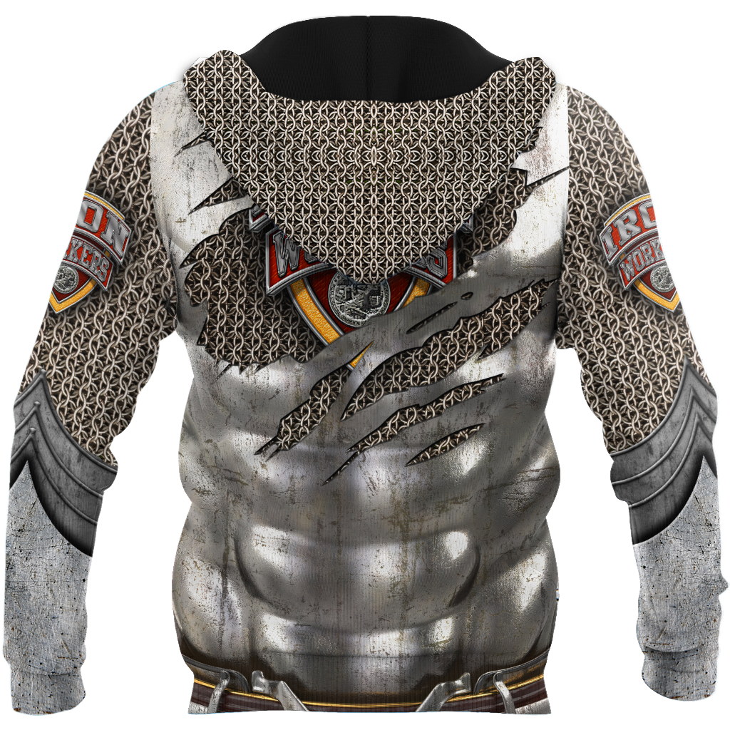 Ironworker 3D All Over Printed Unisex Hoodie