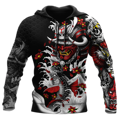 Premium Unisex 3D Printed Samurai Shirts MEI