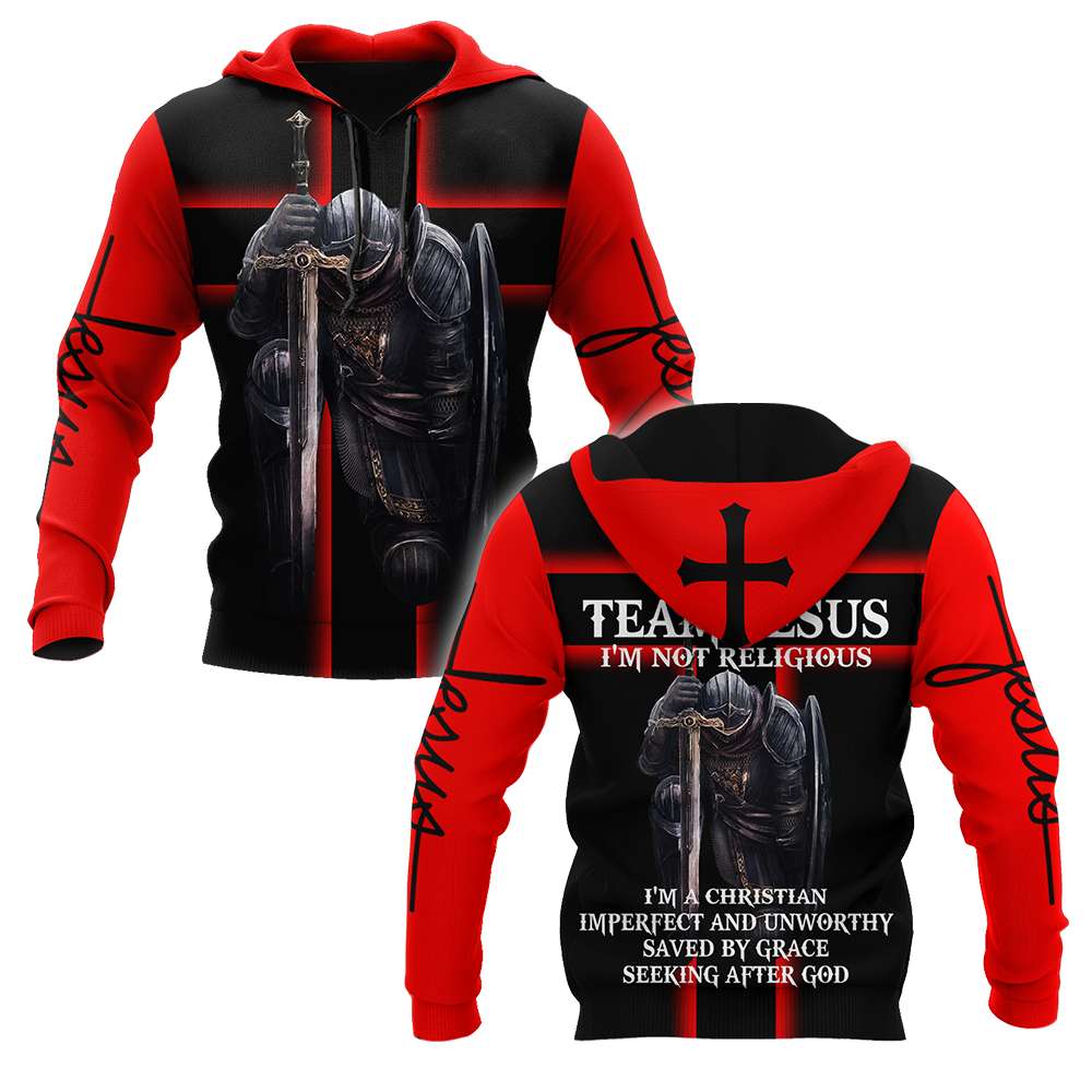 Knight of God - Christian - 3D All Over Printed Style for Men and Women