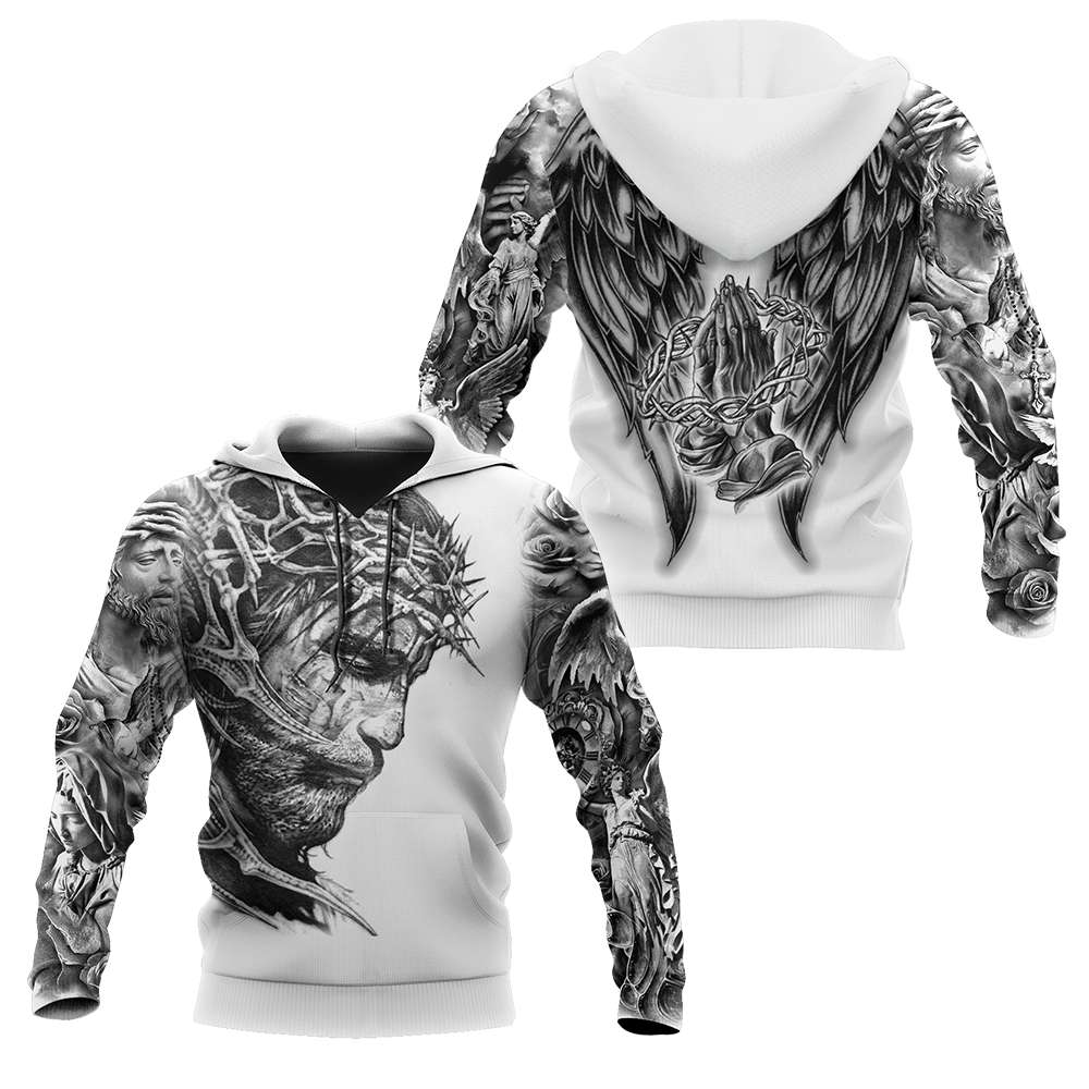 Faith in God Gothic Vibe - Christian - 3D All Over Printed Style for Men and Women