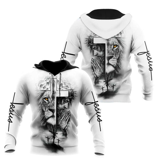 Lion God Tattoo Vibe - Christian - 3D All Over Printed Style for Men and Women