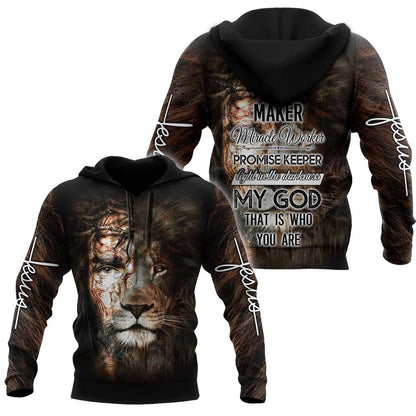 Premium Christian Jesus Easter 3D All Over Printed Unisex Shirts