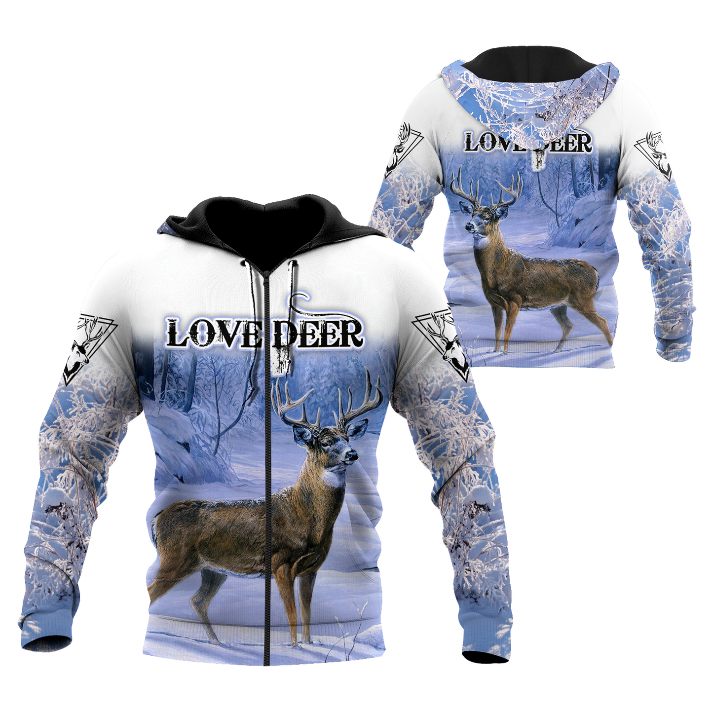 Love Deer 3D All Over Printed Shirts MH12122001CL