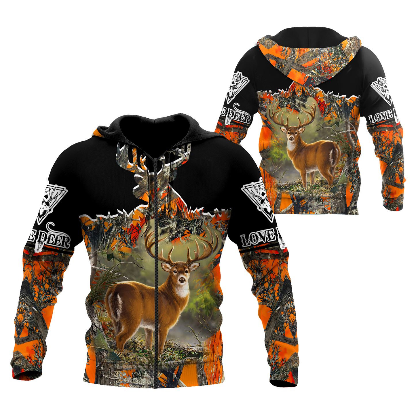 Love Deer 3D All Over Printed Shirts MH12122002CL